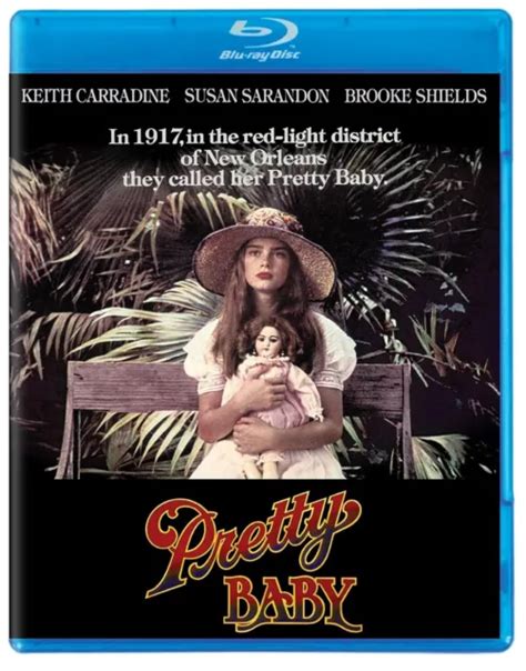 Pretty Baby 1978 Brooke Shields Susan Sarandon Blu Ray Brand New Free