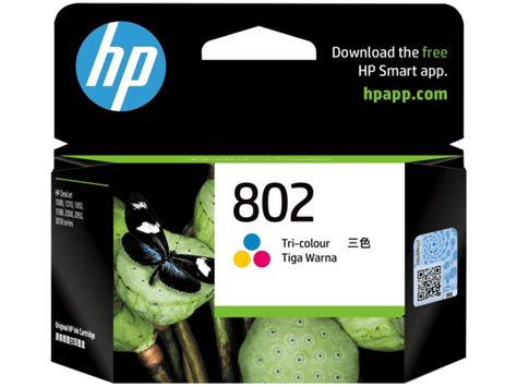 Hp 802 Tri Color Original Ink Cartridge Ch564zz Shop India