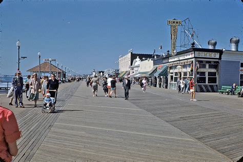 P9 1950s Ocean City Nj Boardwalk 1950s Photos Vintage Photos