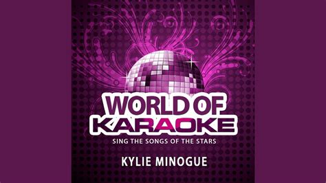 I Believe In You Karaoke Version Originally Performed By Kylie Minogue Youtube
