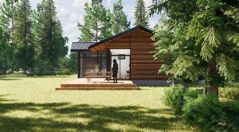 Affordable Green Tiny House Kit Home Loft Style Ecohome In 2021