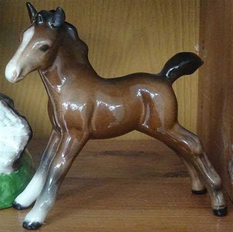 Porcelain Brown Horse Ornament Free Stock Photo Public Domain Pictures