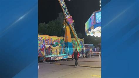 Michigan Cherry Festival Carnival Ride Breaks Video Shows Carnival
