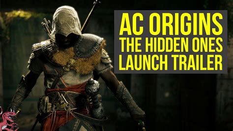 Assassin S Creed Origins The Hidden Ones Launch Trailer Short