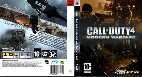 Viewing Full Size Call Of Duty 4 Modern Warfare Box Cover