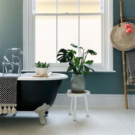 My Chill Out Zone Bathroom Painted In Farrow And Ball Oval Room Blue