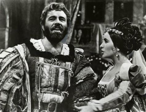 The Taming Of The Shrew Richard Burton As Petruchio Elizabeth Taylor