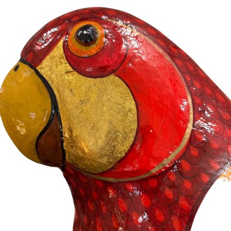 1970s Sergio Bustamante Signed And Numbered Parrot On Perch Chairish