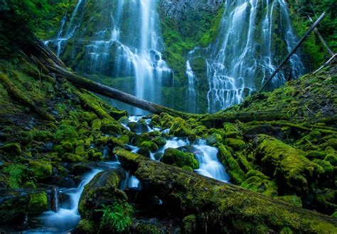 The Photogenic Proxy Falls Of Oregon All That Is Interesting