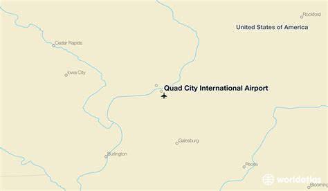 Quad City International Airport Mli Worldatlas