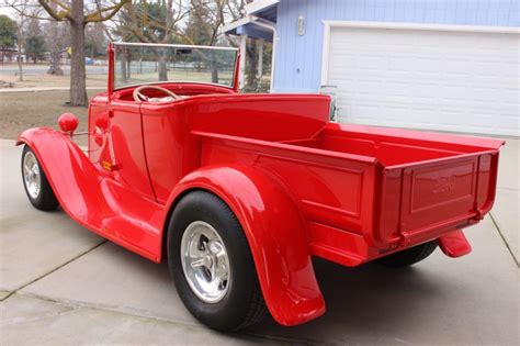 Low Miles 1931 Ford Model A Roadster Pickup Hot Rod For Sale