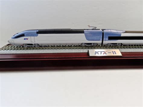 Rare Ho Ktx 11 K Rail Korean Bullet Train Presentation Model In Display