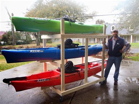The second kayak storage method is a wall rack. Diy-Kayak-Rack-Garage-Ideas.jpg 1,552×1,164 pixels | Kayak rack, Kayak storage rack, Kayaking