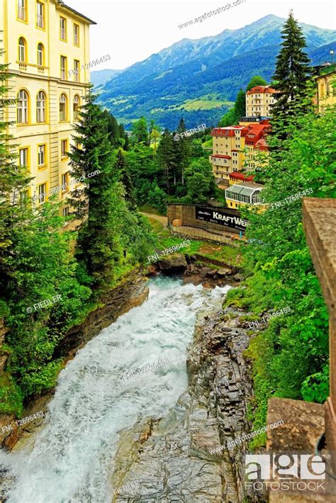Gasteiner Wasserfall Bad Gastein Salzburger Land Austria Europe Stock Photo Picture And