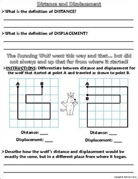 Some of the worksheets displayed are distance rate time word problems, speed distance time, speed time and distance work, distance vs time graph work, find the distance between each pair of round your. Worksheet: Graphing, Distance, and Displacement w/ The ...