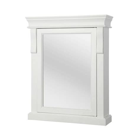 A shaving cabinet or mirror medicine cabinet serves the dual purpose of a bathroom mirror and a in fact, the mirror will make the room seem larger if anything! Foremost Naples 25 in. W x 31 in. H x 8 in. D Framed ...