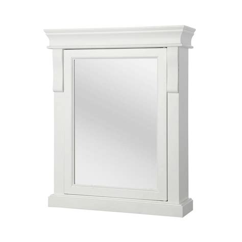 Although i could go without a shelf, a bathroom medicine cabinet was something i always wanted. Foremost Naples 25 in. W x 31 in. H x 8 in. D Framed ...