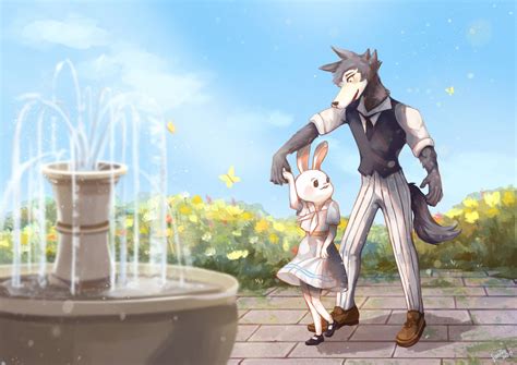 Beastars Haru And Legosi Fan Art Art Haven