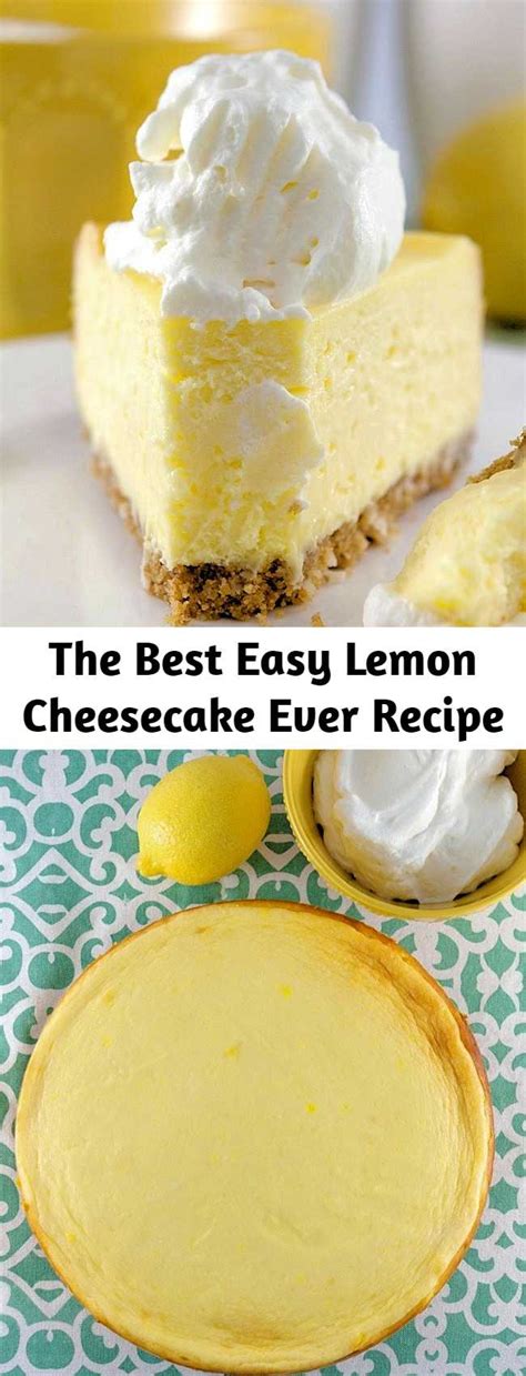 One of my most popular recipes on modern honey is my lemon sugar cookies. The Best Easy Lemon Cheesecake Ever Recipe - Mom Secret Ingrediets