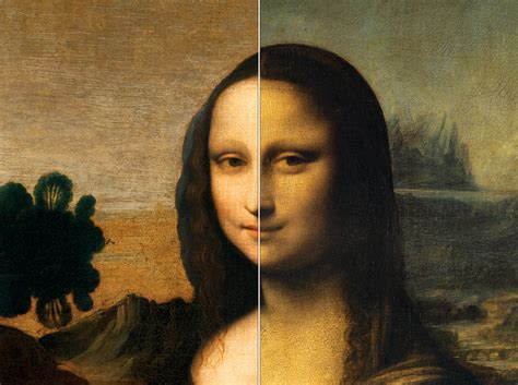 Compare The Two Mona Lisas The Mona Lisa Foundation