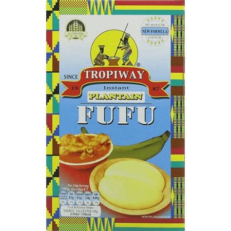 Fufufoufou Plantain Tropiway 24x680gr Envies Dafrique Pro