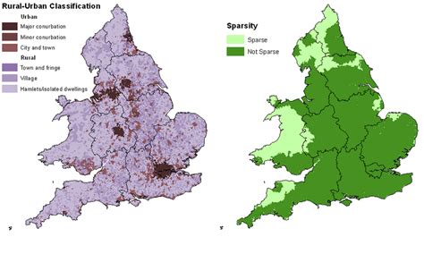 Property Sales In Rural And Urban Areas Of England And Wales Office