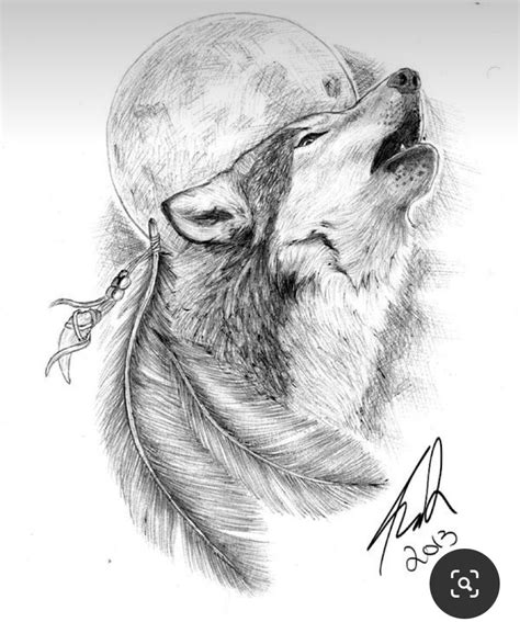 Pin By Debbie Kalamazoo On Gourd Artwork Howling Wolf Tattoo Wolf