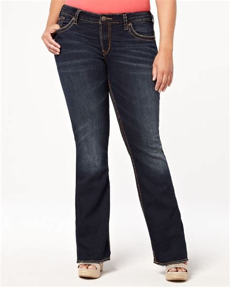 Silver Jeans Aiko Bootcut Designer Jeans Plus Size Addition Elle AdditionElleOntheRoad