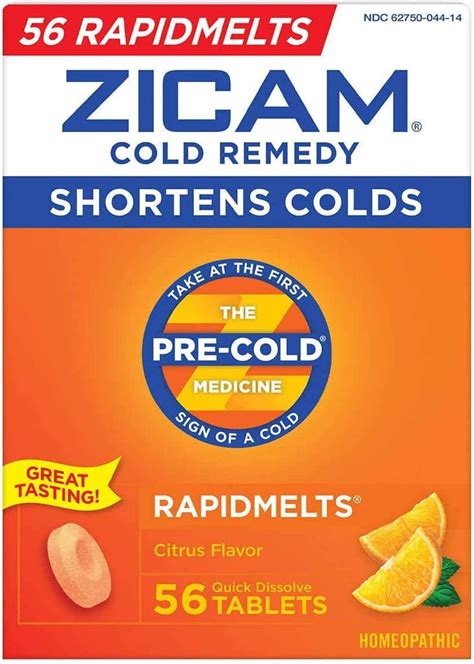 Zicam Zinc Cold Remedy Rapidmelts Quick Dissolve India Ubuy
