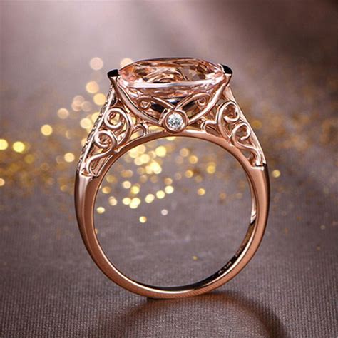 Gemixi Romantic Ring Cute Ring Rose Gold Ring 44 In Rings From Jewelry