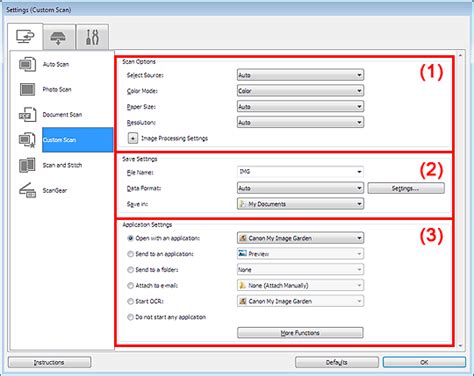 After installing the cups printer driver and the ica driver, connect the printer to your computer with a usb cable. Canon Knowledge Base - IJ Scan Utility Custom Scan Settings (Windows)