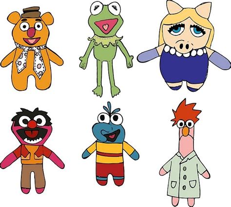 ~muppets~ Muppet Babies Party Printables Finger Puppets