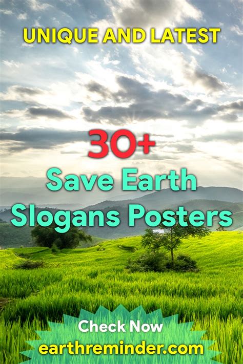 Save Earth Slogans Posters Save Earth Earth Day Slogans Save Mother Earth