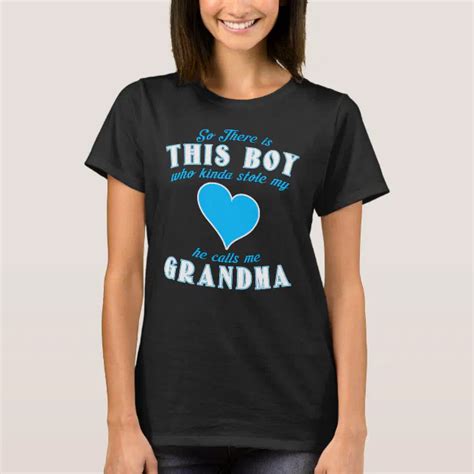 Grandma And Grandson T Shirt Zazzle