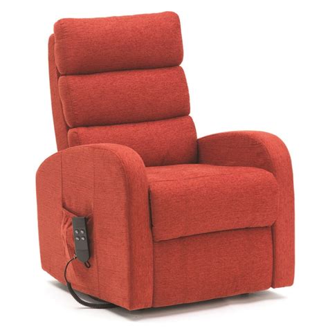 Browse selection of modern upholstered chairs for. Three Pillow Dual Motor Fabric Riser Recliner | Riser ...