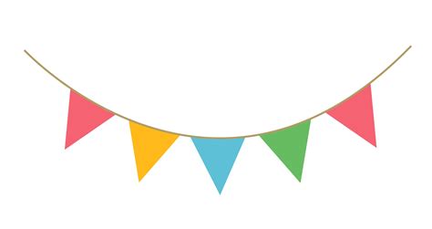 Party Flags Png Transparent Image Download Size 3500x1854px