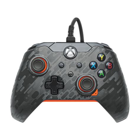 Pdp Wired Controller Atomic Carbon Xbox Series Xs Xbox One Xbox