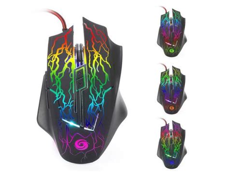 3200dpi Led Optical 6 Buttons 6d Usb Wired Gaming Mouse Game Pro Gamer