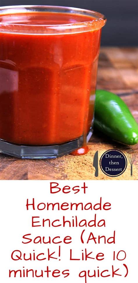 Best Homemade And Quick Enchilada Sauce Top 10 Ways To Use