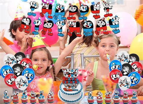 Buy Cartoon Cup Birthday Party Decorations The Cup Cartoon Theme