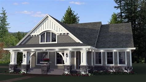 House Plan 42618 Bungalow Cottage Craftsman Traditional Plan With