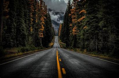 Road Highway Wallpapers Forest Mountain Desktop Washington