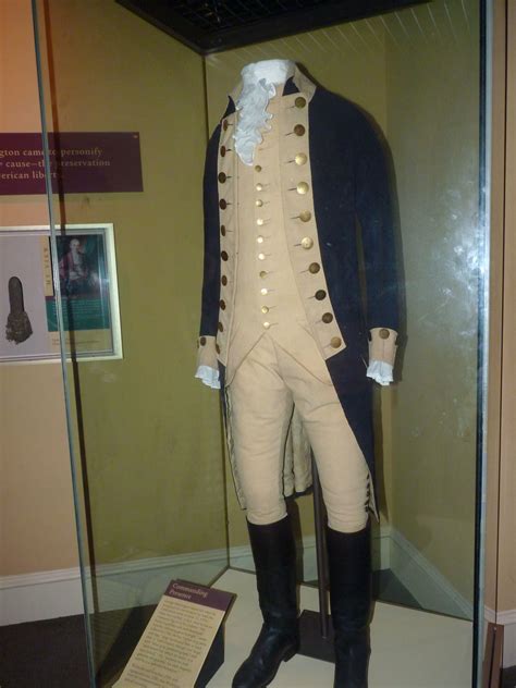 George Washingtons Uniform In The Smithsonian I Was Shocked By The