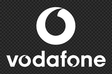 Vodafone White Logo Png Citypng