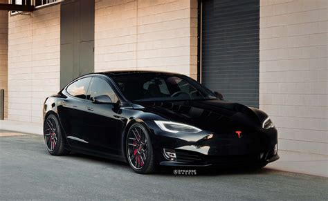 2020 model 3 performance range?? Tesla Model S P100D gets sinister black treatment from ...