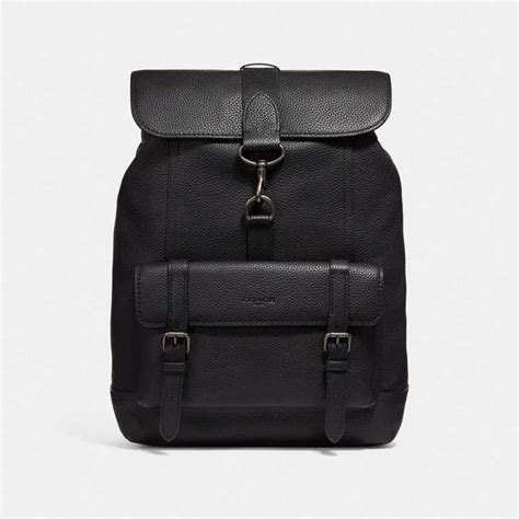 Coach Bleecker Backpack Backpacks Pebbled Leather Leather