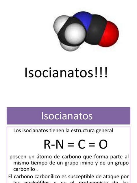 Isocianatos