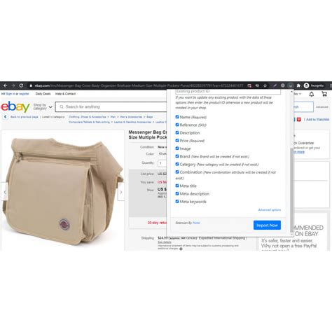 In fact, in my opinion, the greatest challenge any exporter can face is to providing heaven for anyone who wants to capture the interest of importers. Advanced Ebay Product Importer - PrestaShop Addons