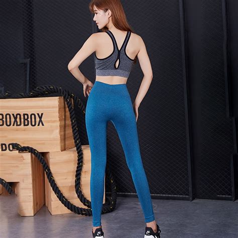 candy color stretch slim high waist leggings women sexy hip push up fitness leggings new fashion