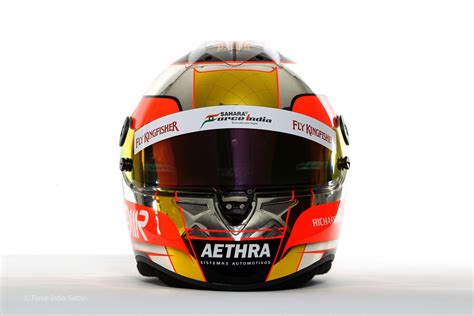 Jules Bianchi Helmet Force India 2012 · F1 Fanatic Helmet Force